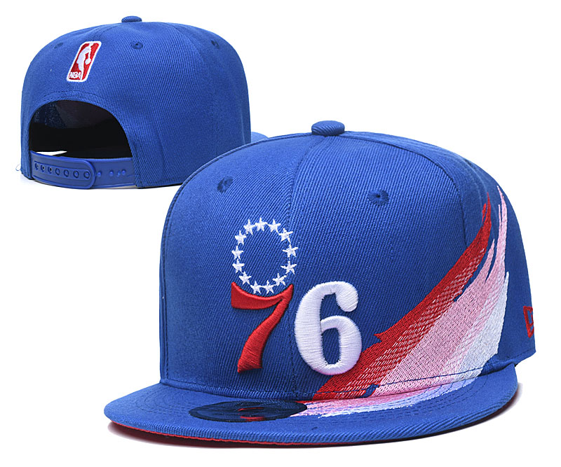 Philadelphia 76ers Stitched Snapback Hats 004